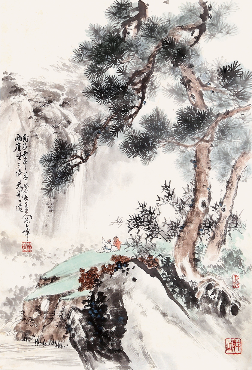 飞泉空中来