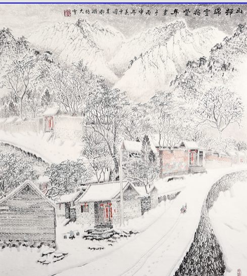 山?瑞雪兆丰年